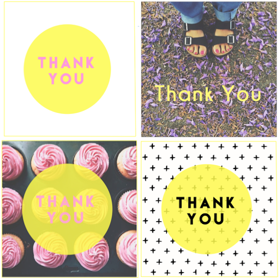 Free Printable Thank You Cards by Patchwork Cactus Blog 