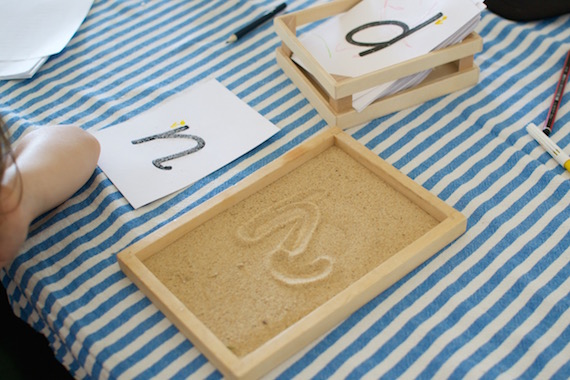 Montessori At Home -  Sandpaper Letters