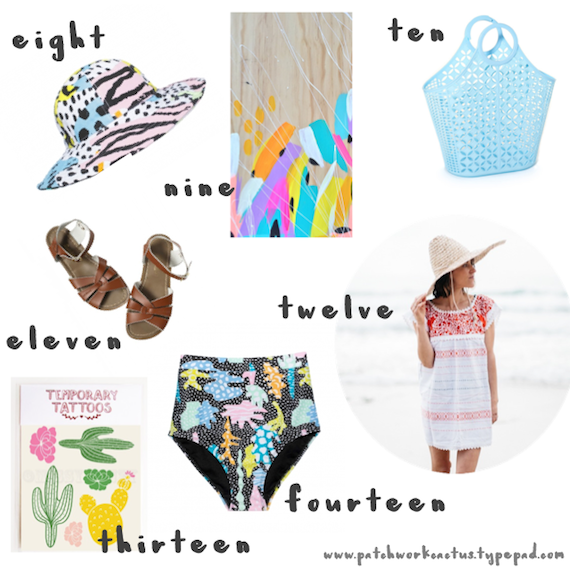 A beachy lady gift guide - patchwork cactus blog 