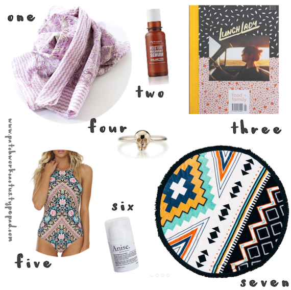 A beachy lady gift guide - patchwork cactus blog 