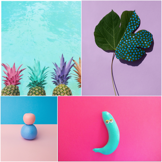 Trend Alert - painting on Plants and fruit