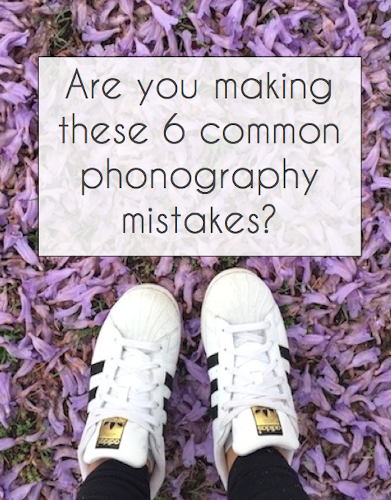 If your images are turning out a bit crap, you may be makign one of these six common iphoneography mistakes. 