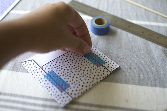 DIY Free Printable - Square Envelopes - By Patchwork cactus blog