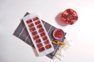 Champagne and pomegranate cocktail - by Patchwork Cactus Blog