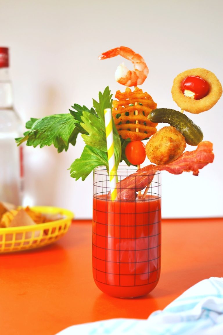 Loaded Bloody Mary Recipe the hangover cure Patchwork Cactus